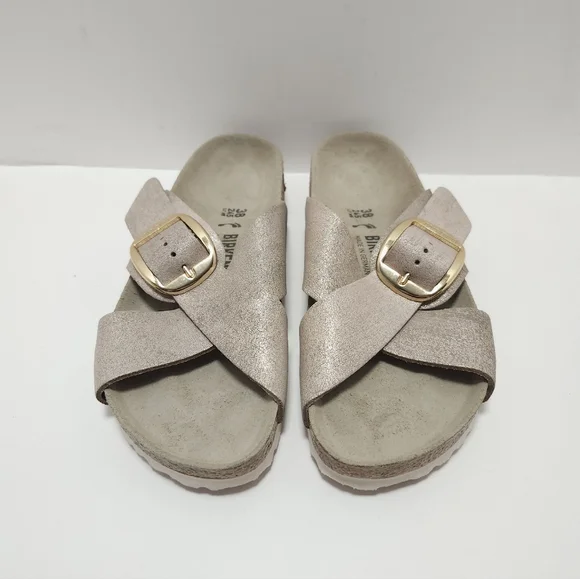 Birkenstock Siena Big Buckle Womens Sandals Size 7 EU 38 - Picture 2 of 8